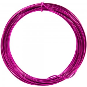 Coloured Copper Wire Deep Pink 0.6mm 10 Metre Coloured Copper Wire Deep Pink 0.6mm 10 Metre